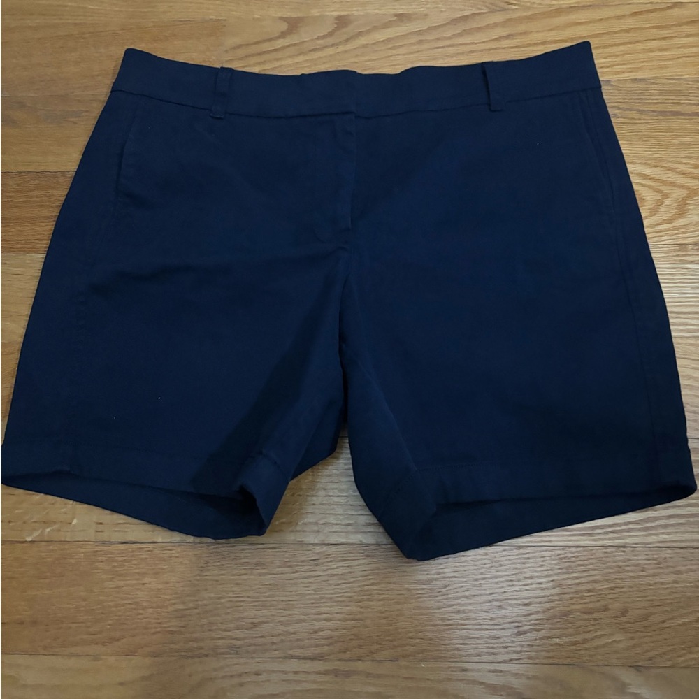 J Crew Women’s Navy Chino Shorts